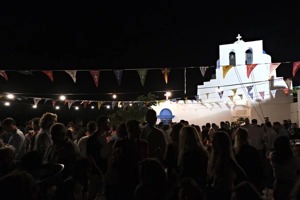 Pessoas Participam Festividades Enquanto Dançam Danças Pessoas Tradicionais Durante Festividades — Fotografia de Stock