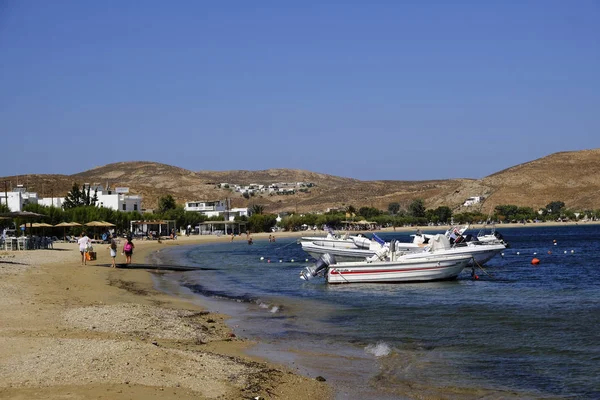 Bateaux Poissons Dans Port Serifos Grèce Août 2019 — Photo