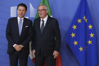 İtalya Başbakanı Conte Brüksel'deki Avrupa Birliği kurumlarını ziyaret etti,