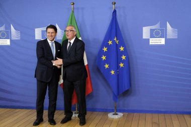 İtalya Başbakanı Conte Brüksel'deki Avrupa Birliği kurumlarını ziyaret etti,