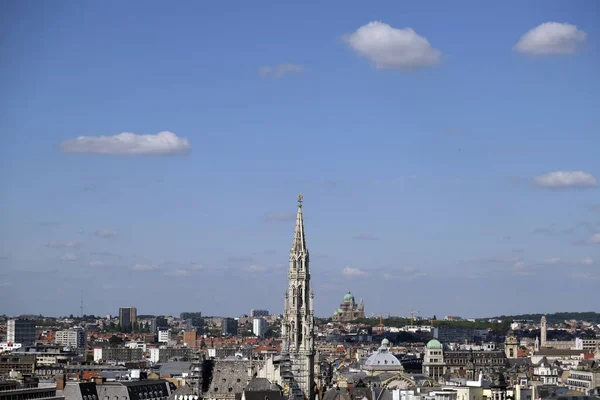 Vue Panoramique Ville Bruxelles Belgique Septembre 2019 — Photo