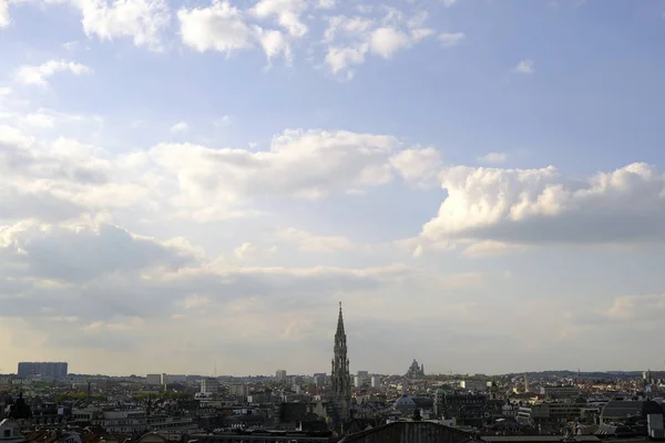 Panoramautsikt Över Staden Bryssel Belgien Sep 2019 — Stockfoto