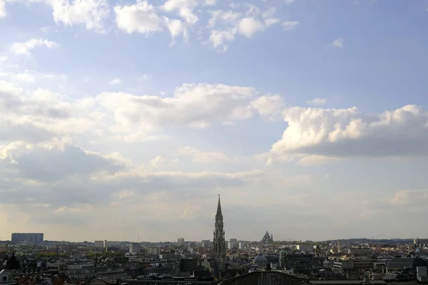 Vista Panoramica Della Città Bruxelles Belgio Settembre 2019 — Foto Stock