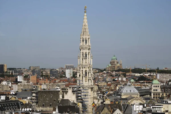 Panoramautsikt Över Staden Bryssel Belgien Sep 2019 — Stockfoto