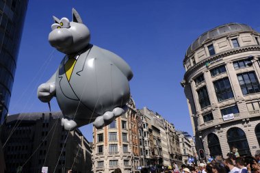 Brüksel'de Balon Günü Geçit Töreni, Belçika 