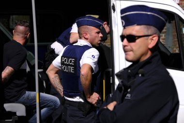 Brüksel, Belçika'da aşırı sağcı gösteri polis tarafından yasaklandı
