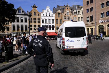 Brüksel, Belçika'da aşırı sağcı gösteri polis tarafından yasaklandı