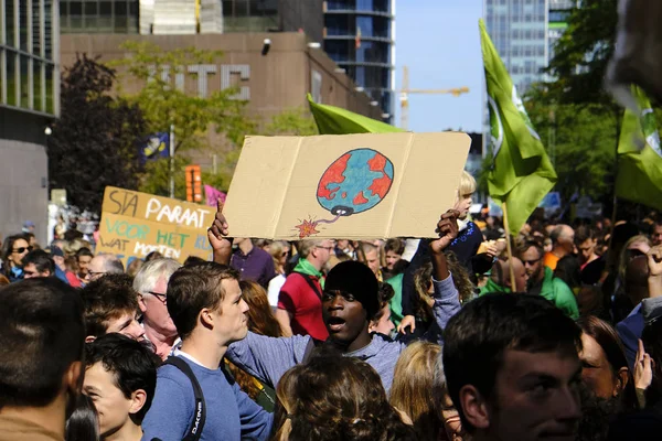 Belgio Proteste climatiche — Foto Stock