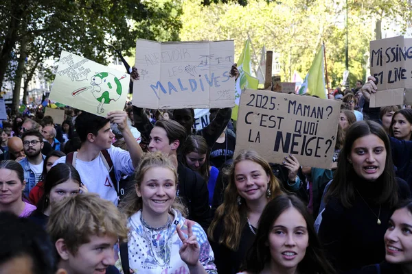 Protestos Climáticos na Bélgica — Fotografia de Stock