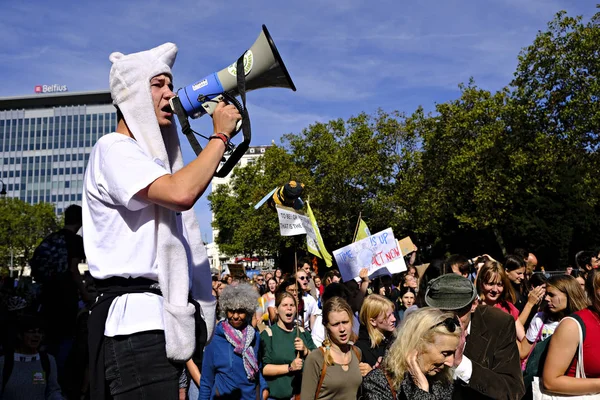 Belgio Proteste climatiche — Foto Stock