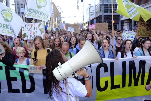 Bélgica Protestas climáticas — Foto de Stock