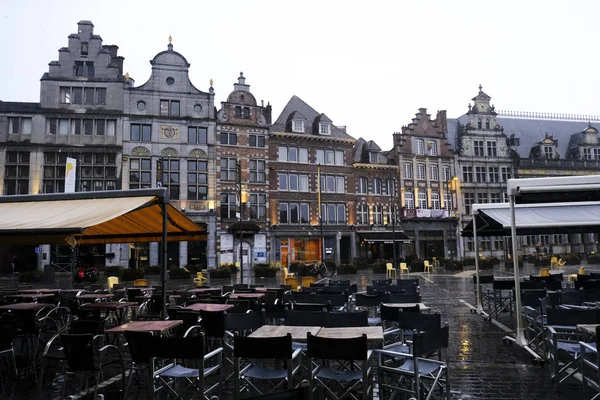 Praça Central Tournai Bélgica Setembro 2019 — Fotografia de Stock