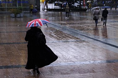 Brüksel'de şiddetli yağış, Belçika