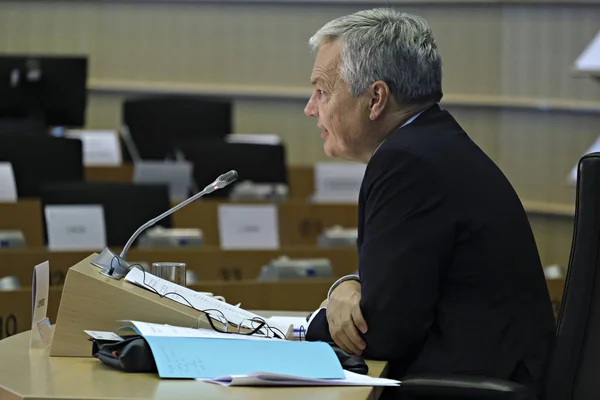 Audiencias del Parlamento Europeo con los Comisarios designados — Foto de Stock