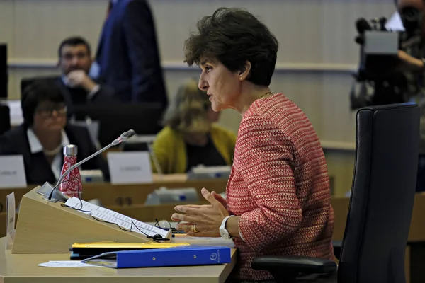 Audiências do Parlamento Europeu com Comissários indigitados — Fotografia de Stock