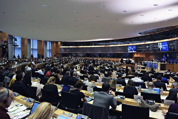 Ακροάσεις του Ευρωπαϊκού Κοινοβουλίου με τους ορισθέντες Επιτρόπους — Φωτογραφία Αρχείου