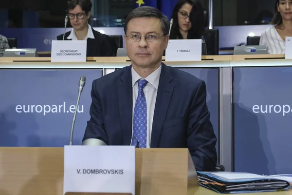 Valdis Dombrovskis, comisario europeo designado —  Fotos de Stock