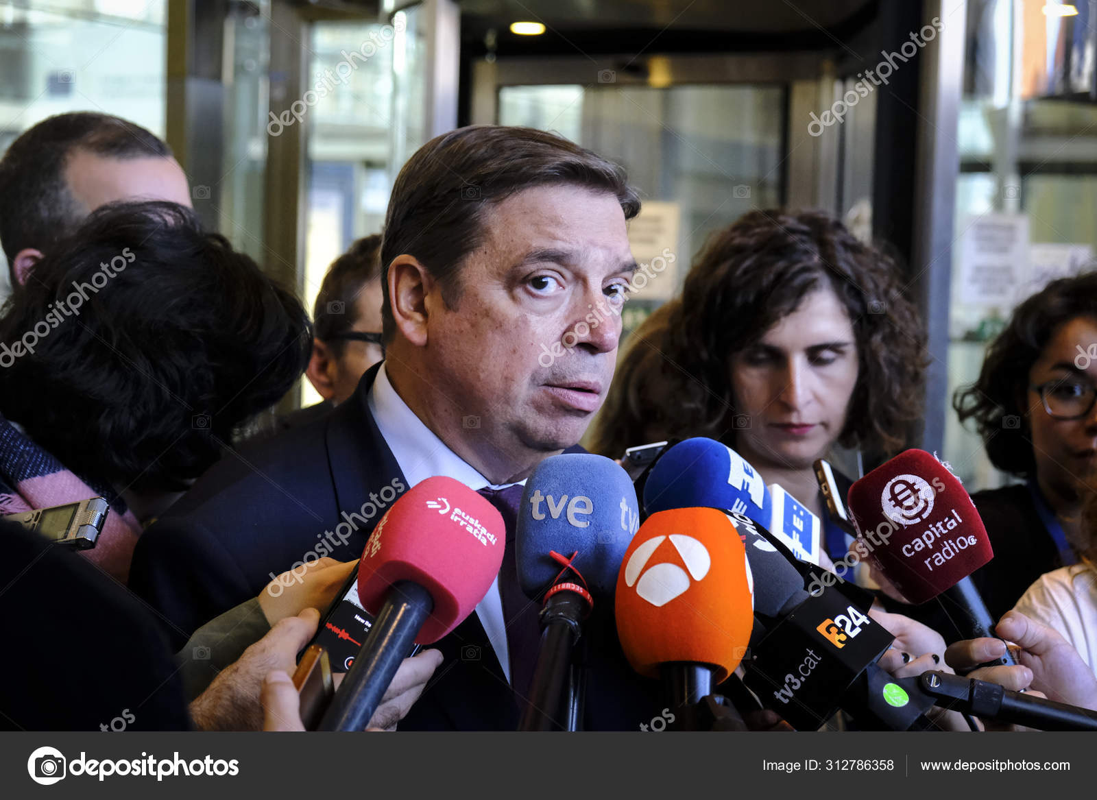 Spanish Minister of Agriculture, Fisheries and Food Luis Planas — Stock