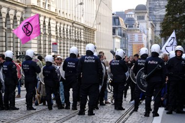 Brüksel 'de Yok Olma İsyanı gösterisi