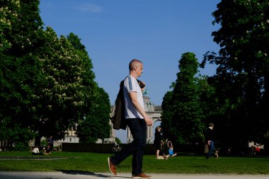  Koronavirüs hastalığının (COVID-19) Brüksel, Belçika 'da 24 Nisan 2020 