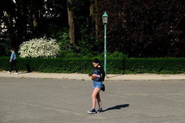  Koronavirüs hastalığının (COVID-19) Brüksel, Belçika 'da 24 Nisan 2020 