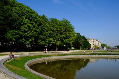  Koronavirüs hastalığının (COVID-19) Brüksel, Belçika 'da 24 Nisan 2020 