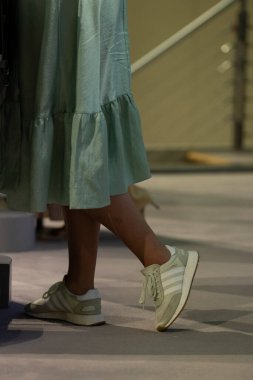 Avrupa Komisyonu Başkan Yardımcısı Margrethe Vestager 29 Mayıs 2020 'de Brüksel, Belçika' daki AB genel merkezinde Çözüm Destek Aracı hakkında basın toplantısı düzenledi..