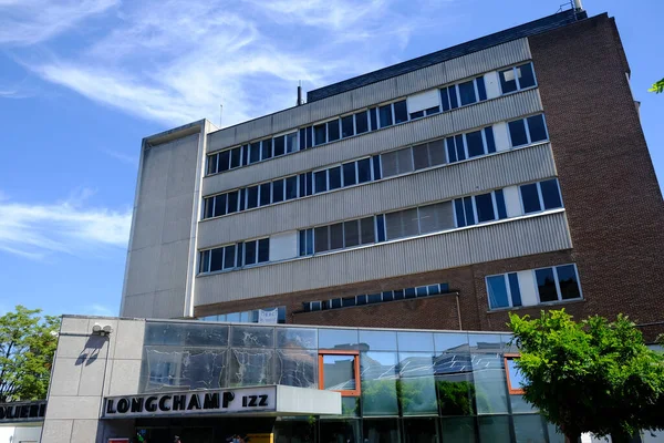 Брюссель Бельгия Июня 2020 Exterior View Hospital Moliere Longchamp — стоковое фото