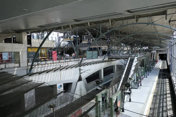 Interiör Bild Centralstationen Lille Frankrike Juni December 2020 — Stockfoto