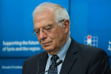 AB dış politika sorumlusu Josep Borrell, 30 Haziran 2020 'de Brüksel' de düzenlenen 