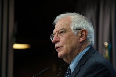 AB dış politika sorumlusu Josep Borrell, 30 Haziran 2020 'de Brüksel' de düzenlenen 