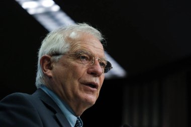 AB dış politika sorumlusu Josep Borrell, 30 Haziran 2020 'de Brüksel' de düzenlenen 