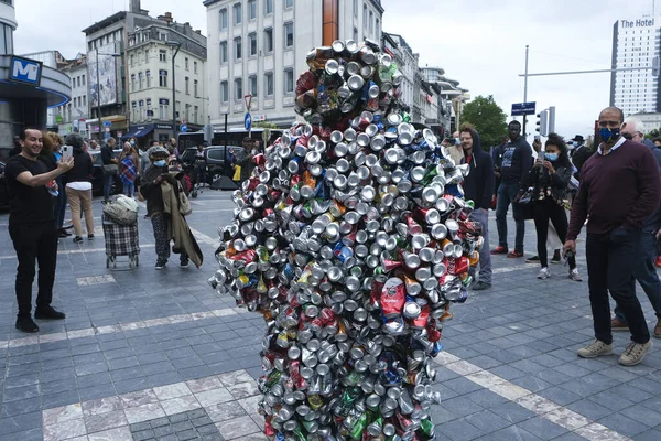 Des Gens Rassemblent Pour Participer Des Célébrations Marquant 60E Anniversaire — Photo