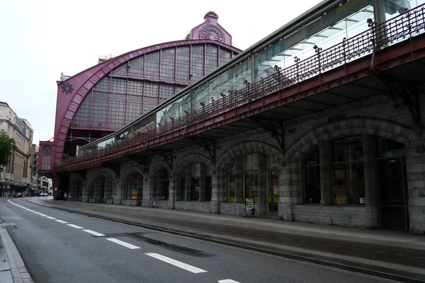 Empty Streets Center Antwerp Belgium Antwerp Belgium July 2020 — Stock Photo, Image