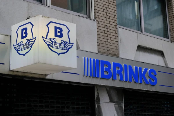 Außenansicht Der Büros Der Sicherheitsfirma Brinks Antwerpen Belgien Juli 2020 — Stockfoto