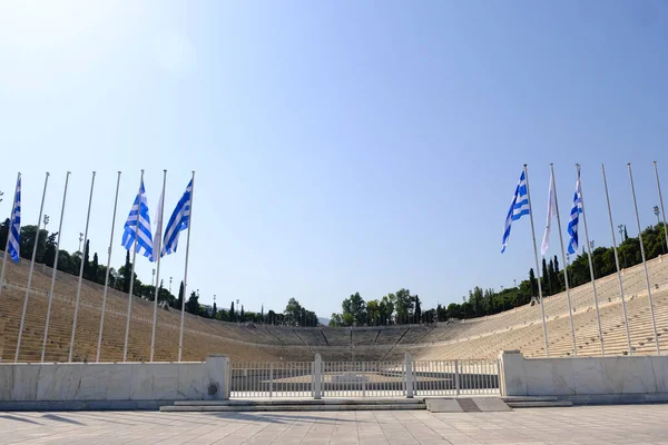 Athènes Grèce Août 2020 Stade Panathénaïque Aussi Connu Sous Nom — Photo