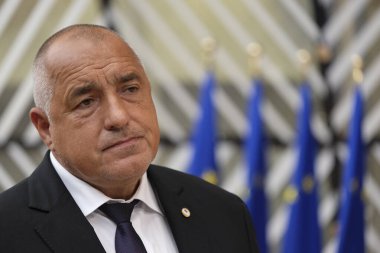 Bulgaristan Başbakanı Boyko Borissov, koronavirüs salgınından (COVID-19) bu yana Brüksel, Belçika 'da düzenlenen ilk AB zirvesine geldi.. 