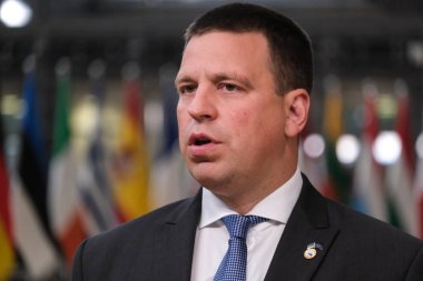 Estonya Başbakanı Juri Ratas, koronavirüs salgınından (COVID-19) bu yana Brüksel, Belçika 'da gerçekleşen ilk yüz yüze AB zirvesine geldi..