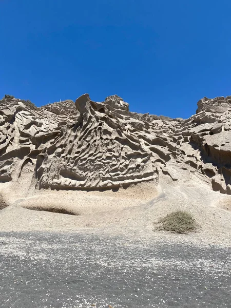 Stranden Vlychada Santorini Grekland Den Augusti 2020 — Stockfoto