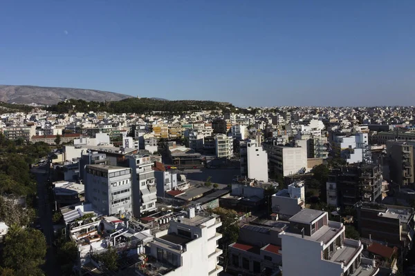 Luftaufnahme Der Berühmten Gegend Von Gazi Und Kerameikos Herzen Von — Stockfoto