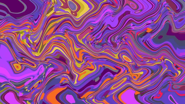 Vloeibare marmerende schilderij abstracte textuur kunst techniek kleurrijke mix — Stockfoto