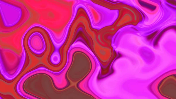 Neon lila und magenta flüssige Acrylfarbe Flecken und Wellen abstrakten Hintergrund — Stockfoto