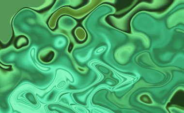 Mermer desenli karışık yeşil tonların soyut ve güzel arka planı. Sıvı renkli yeşil zümrüt boya difüzyon arka planı. Yaratıcı kavram.