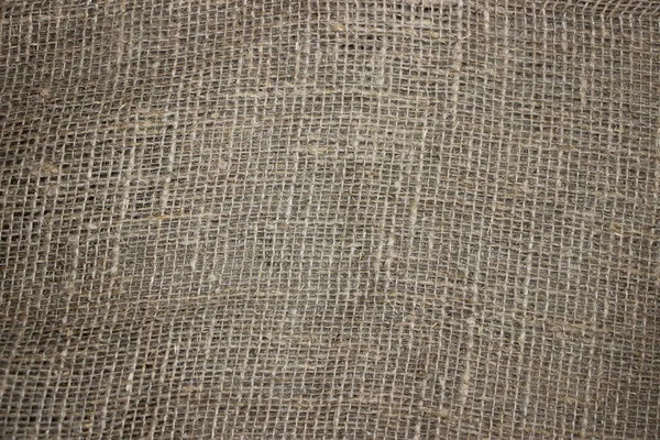 Burlap Canvas Hessian Sacking Natural Textile Canvas Texture Background — Stock Photo, Image