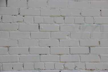 Açık gri grunge tuğla duvar arkaplan dokusu.