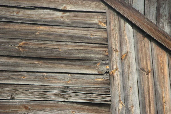 Ein Dunkles Holz Verwitterte Natürliche Textur Hintergrund — Stockfoto