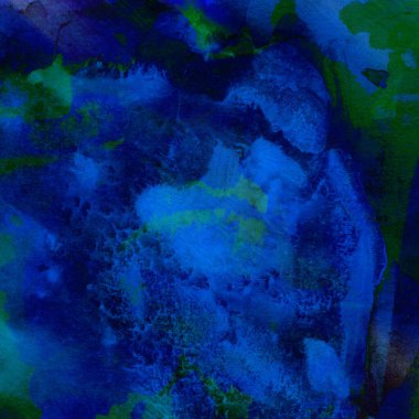 anlamlı fırça suluboya sanat eserleri. soyut resim boyalı fırça. Suluboya yaratıcı. Fırça darbeleri. modern sanat.