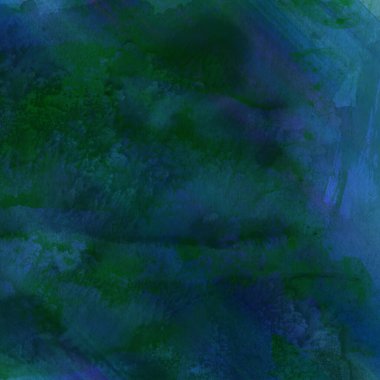 Soyut koyu yeşil suluboya tasarımı. Aqua boyalı doku, yakın çekim. Asgari arkaplan.