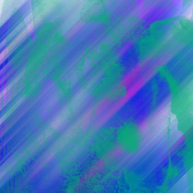 Soyut yeşil ve mavi suluboya tasarımı. Aqua boyalı doku, yakın çekim. Asgari arkaplan.