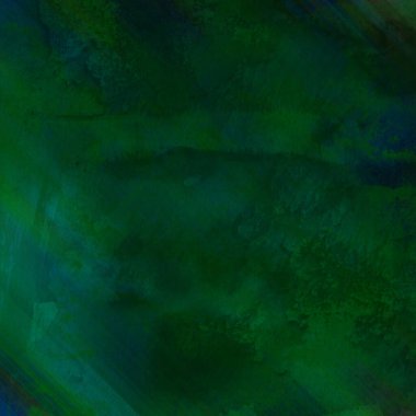 Soyut koyu yeşil suluboya tasarımı. Aqua boyalı doku, yakın çekim. Asgari arkaplan.